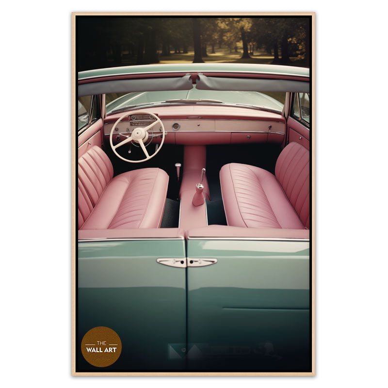 PINK CAR INTERIOR