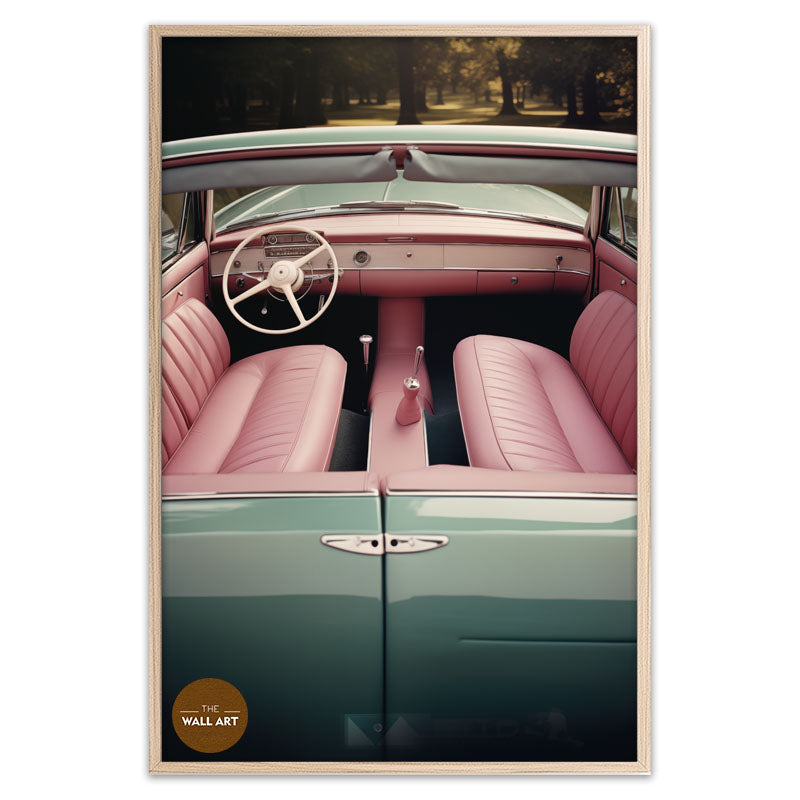 PINK CAR INTERIOR