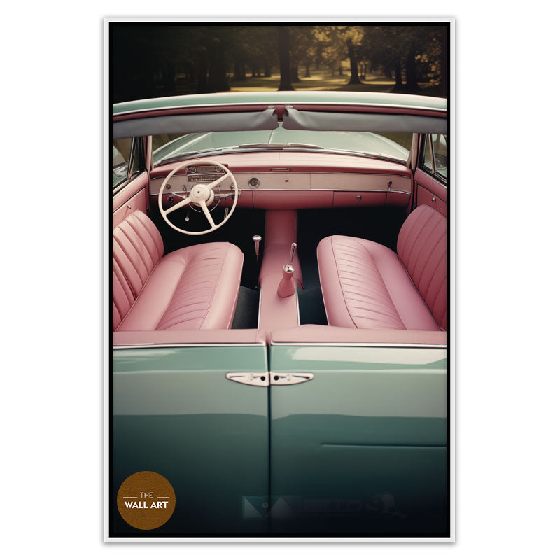 PINK CAR INTERIOR