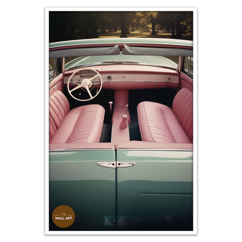 PINK CAR INTERIOR