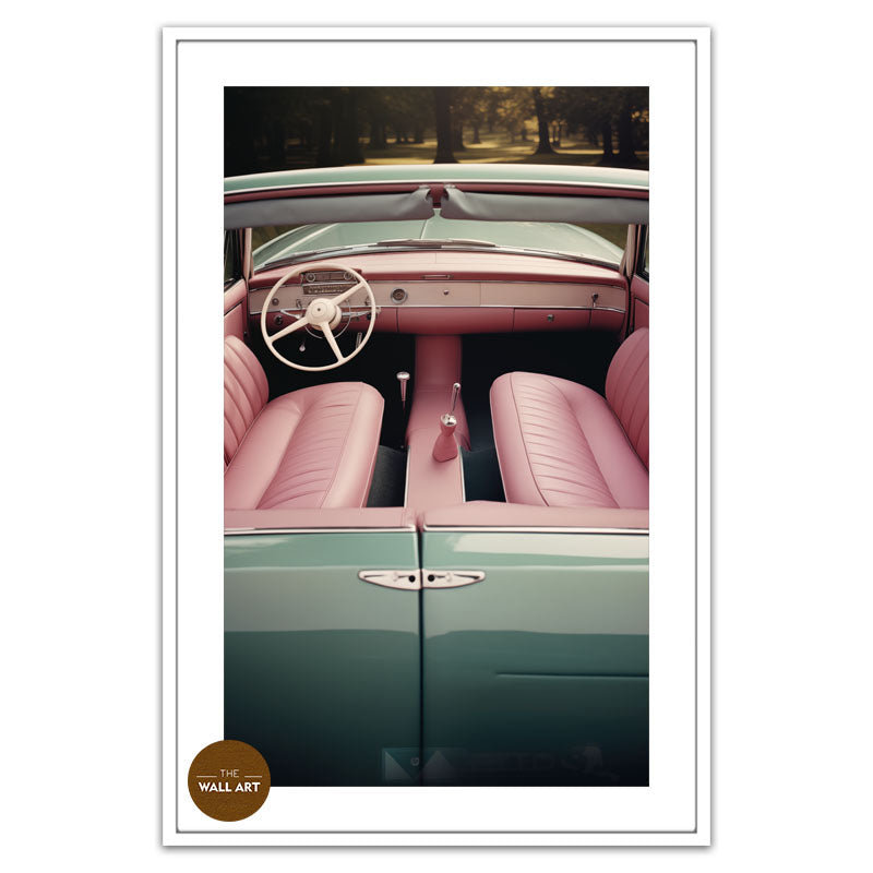 PINK CAR INTERIOR