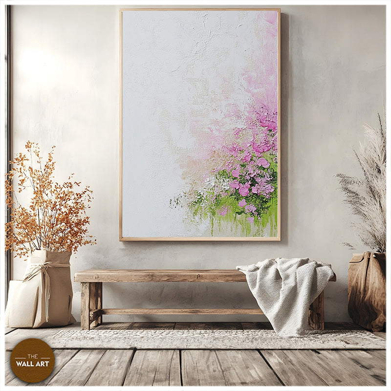 PINK FLOWER SPLASH I