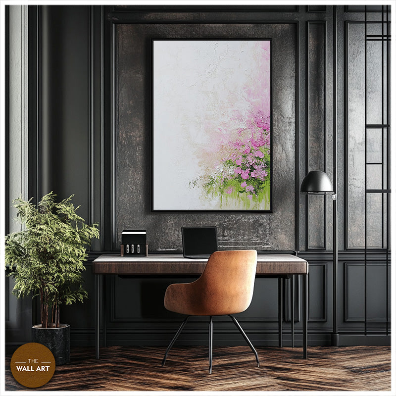 PINK FLOWER SPLASH I