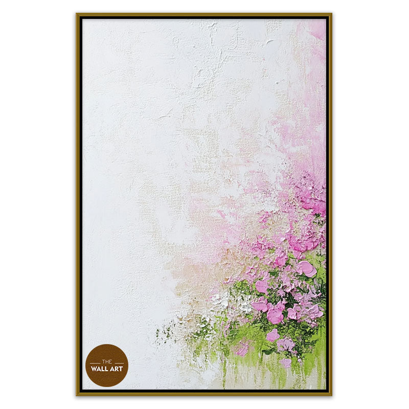 PINK FLOWER SPLASH I