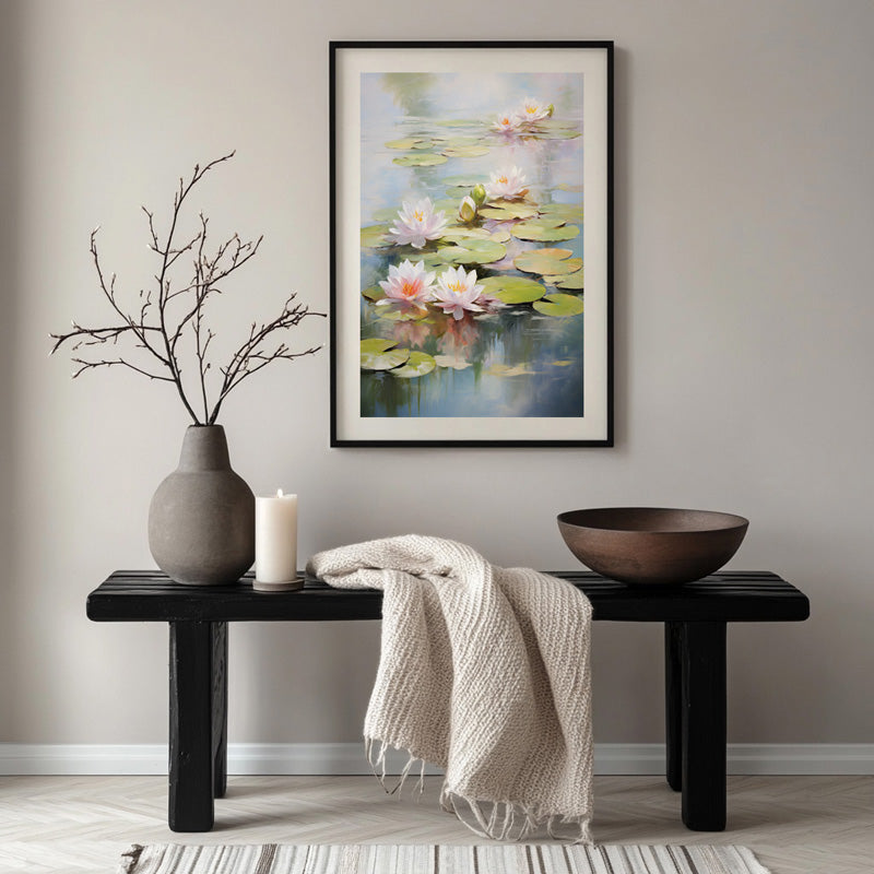 PINK WATER LILY II