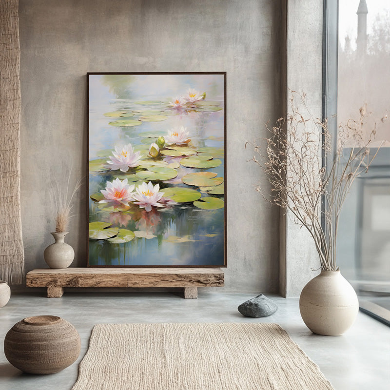 PINK WATER LILY II