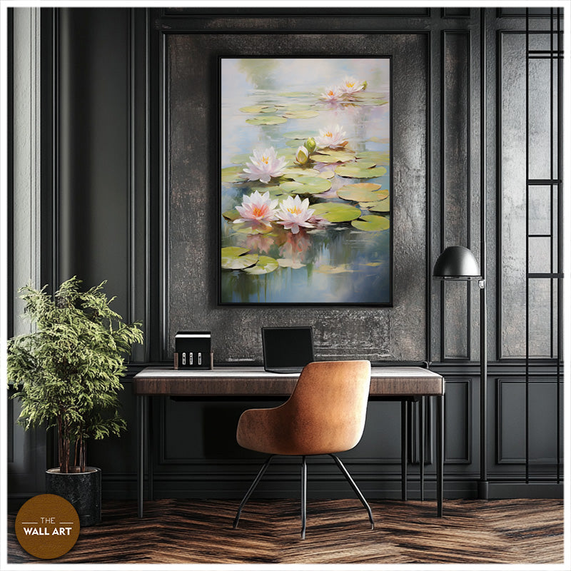 PINK WATER LILY II