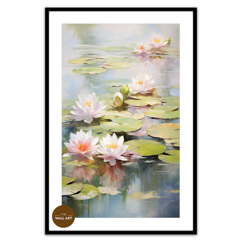 PINK WATER LILY II