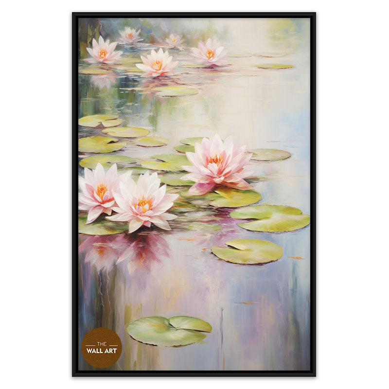 PINK WATER LILY I