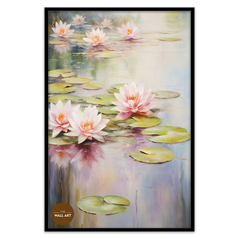 PINK WATER LILY I
