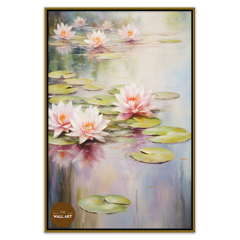 PINK WATER LILY I