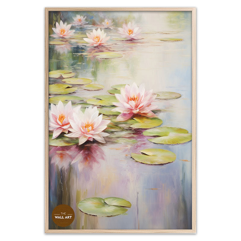 PINK WATER LILY I