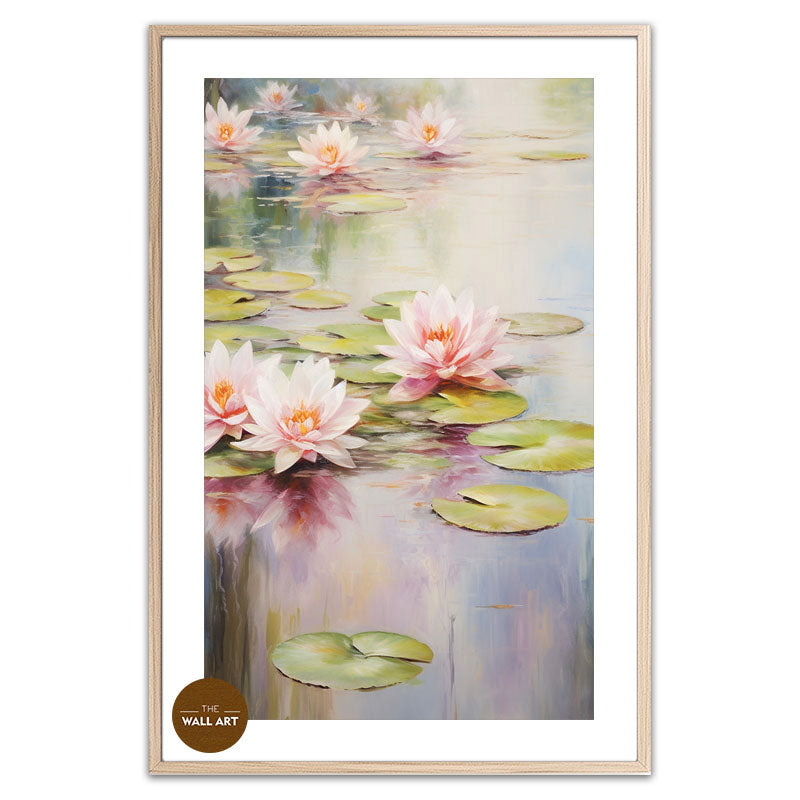 PINK WATER LILY I