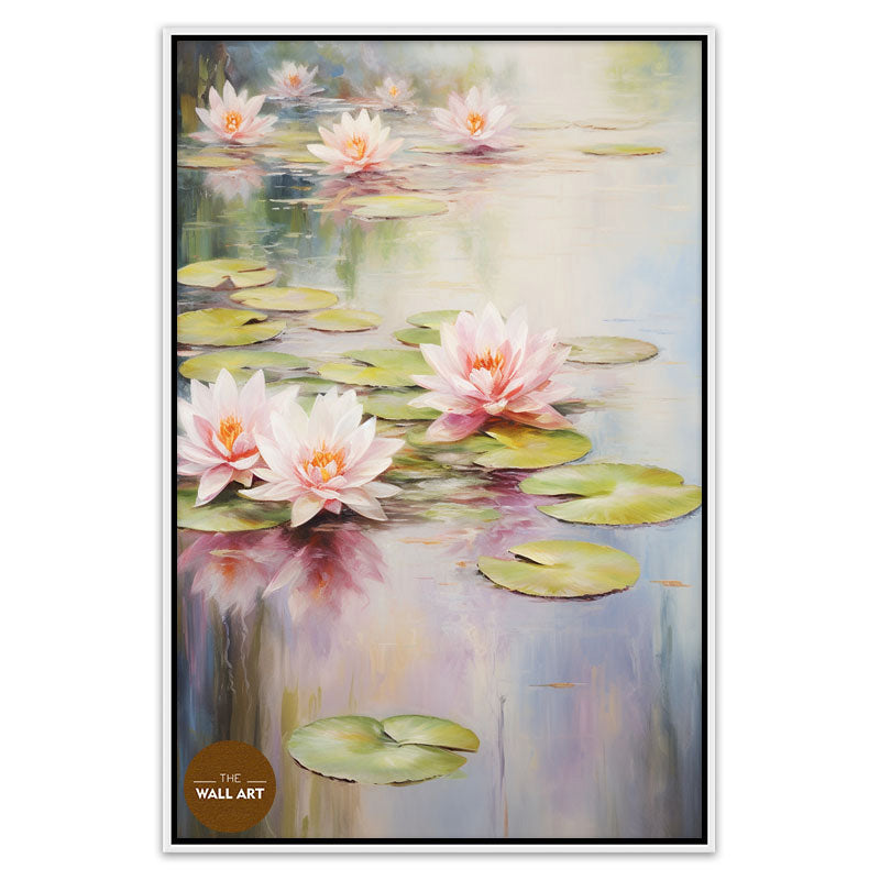 PINK WATER LILY I