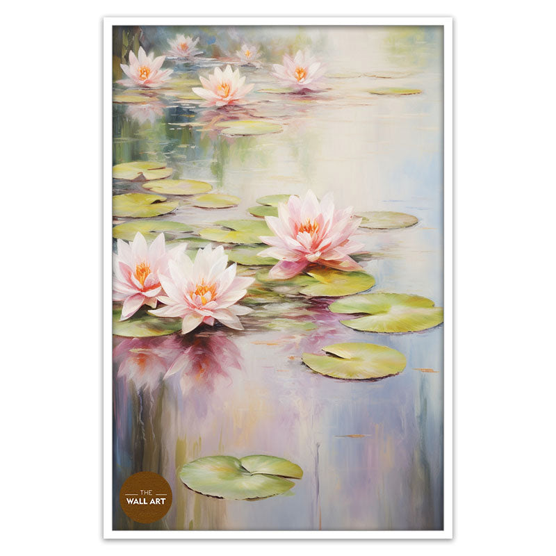 PINK WATER LILY I