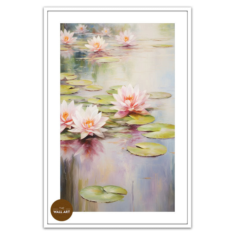 PINK WATER LILY I