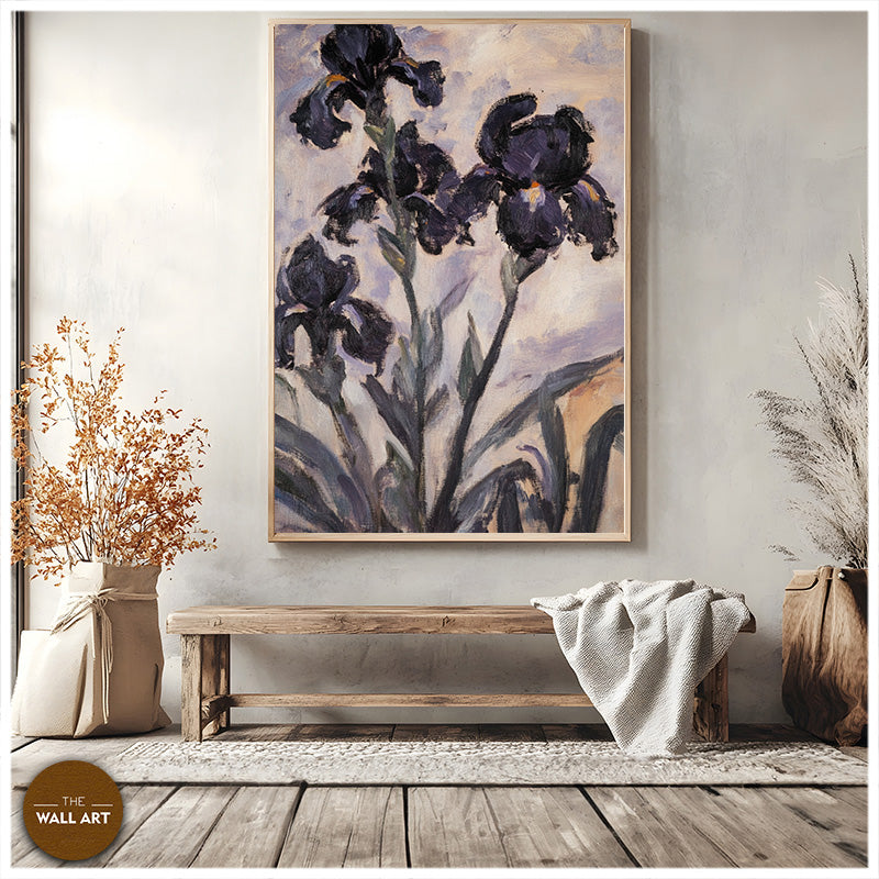 PURPLE IRISES II