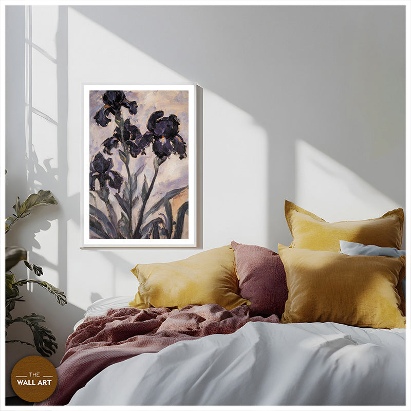 PURPLE IRISES II