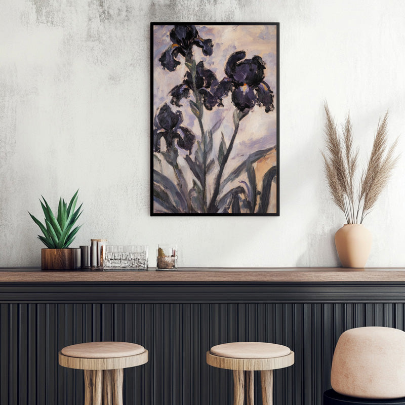 PURPLE IRISES II