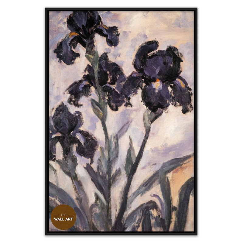 PURPLE IRISES II