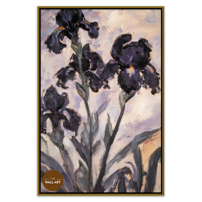 PURPLE IRISES II