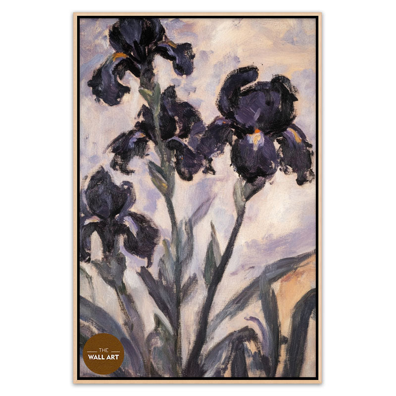 PURPLE IRISES II
