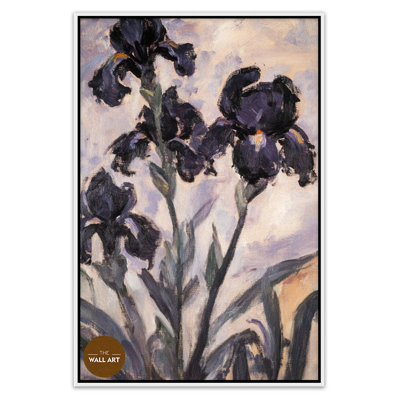 PURPLE IRISES II