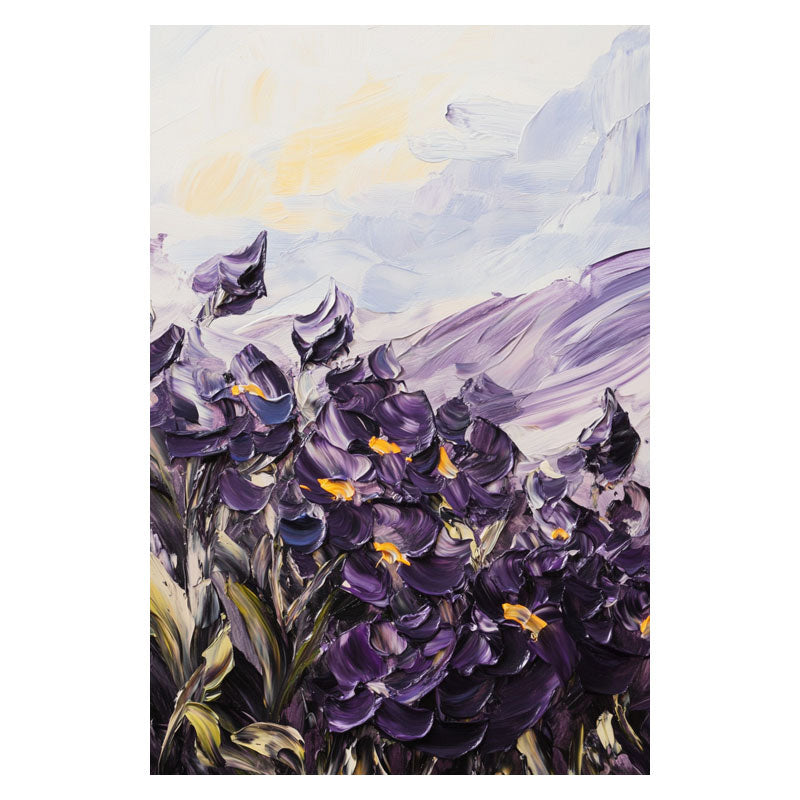 PURPLE IRISES I
