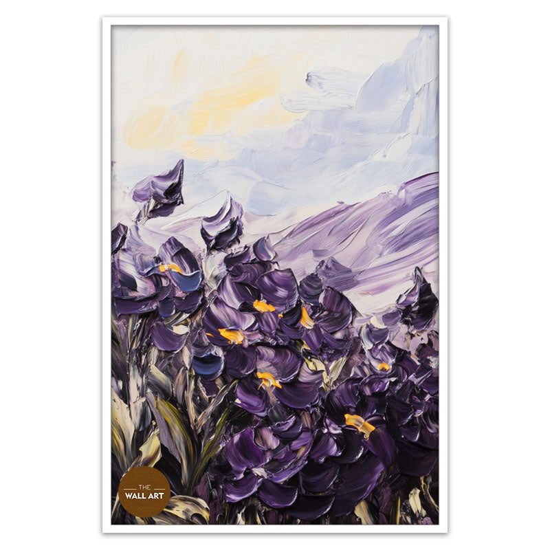 PURPLE IRISES I