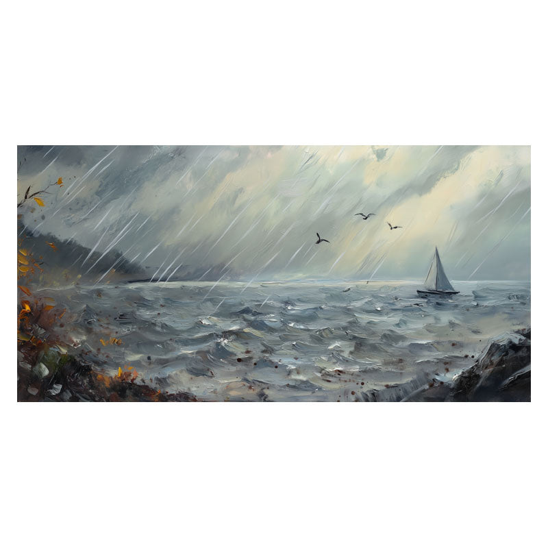 RAINY DAY ON SEA