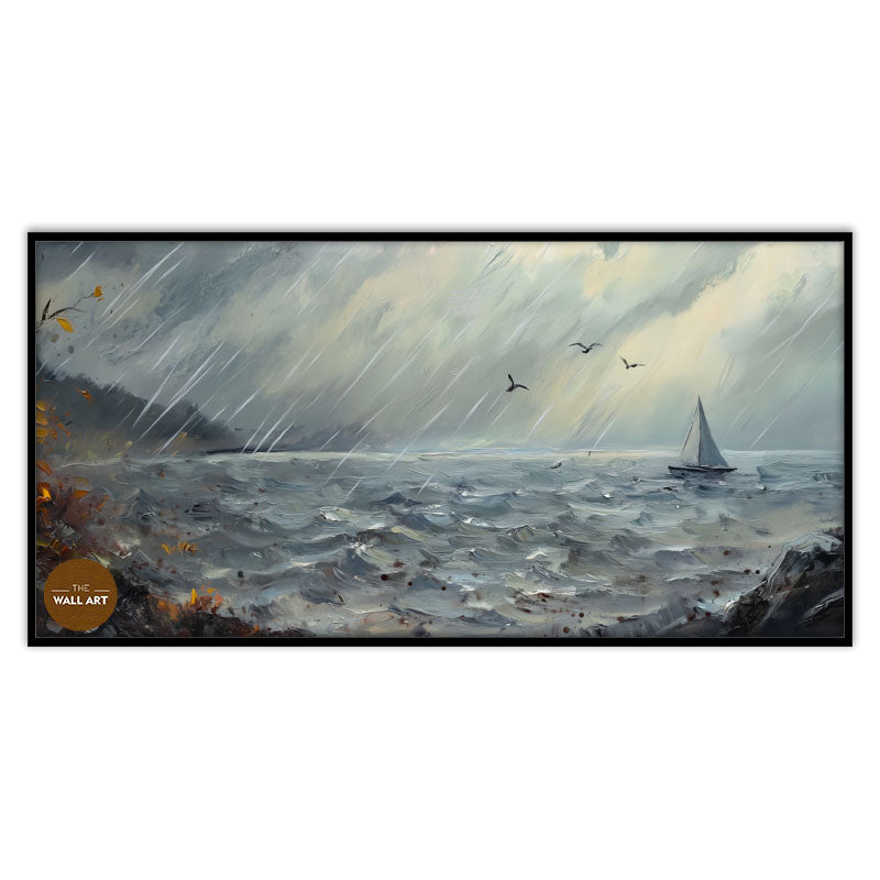 RAINY DAY ON SEA
