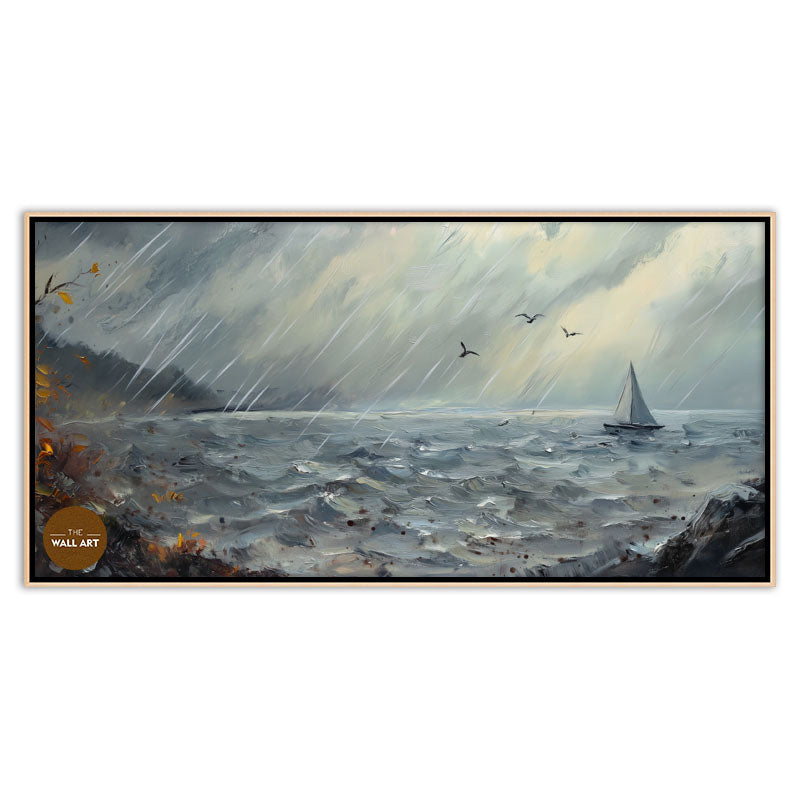 RAINY DAY ON SEA