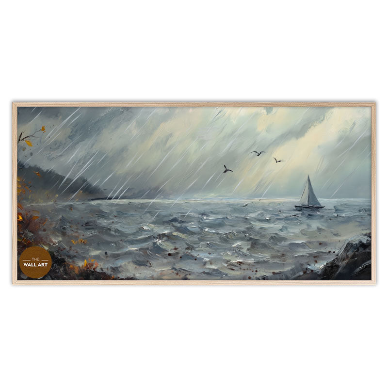 RAINY DAY ON SEA