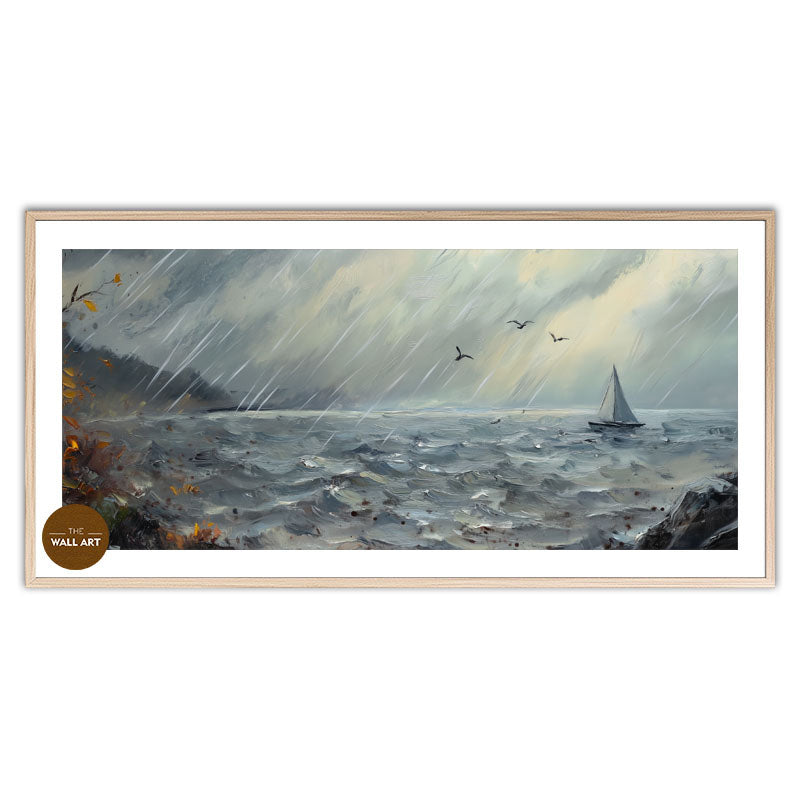 RAINY DAY ON SEA