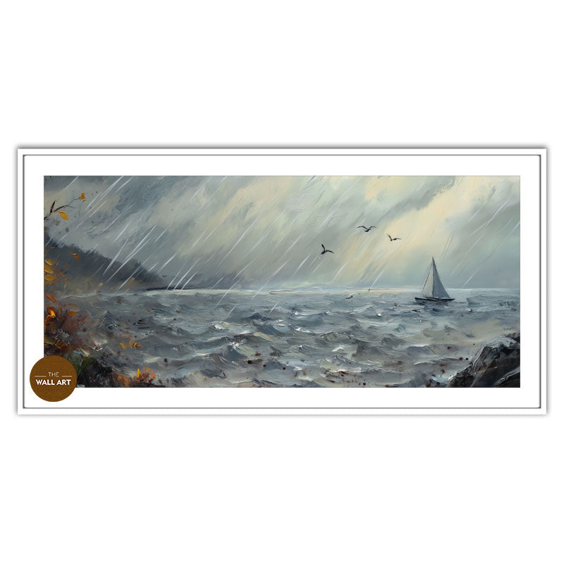 RAINY DAY ON SEA