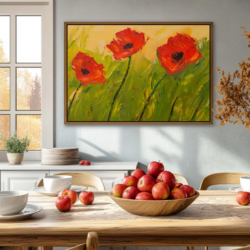RED POPPIES I