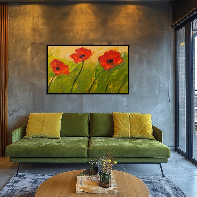 RED POPPIES I