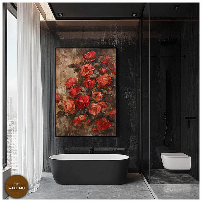 RED ROSE BUSH