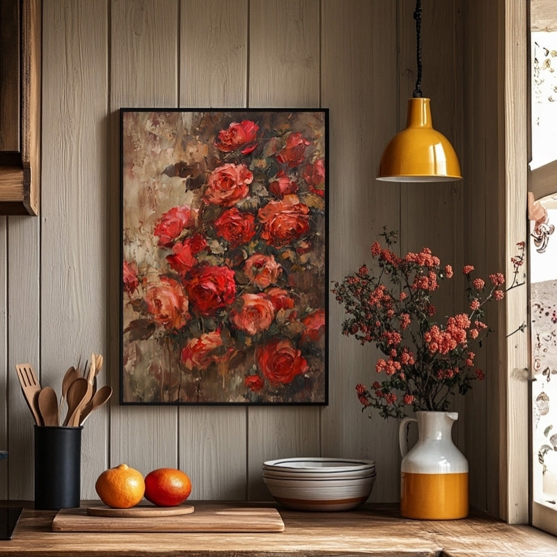RED ROSE BUSH