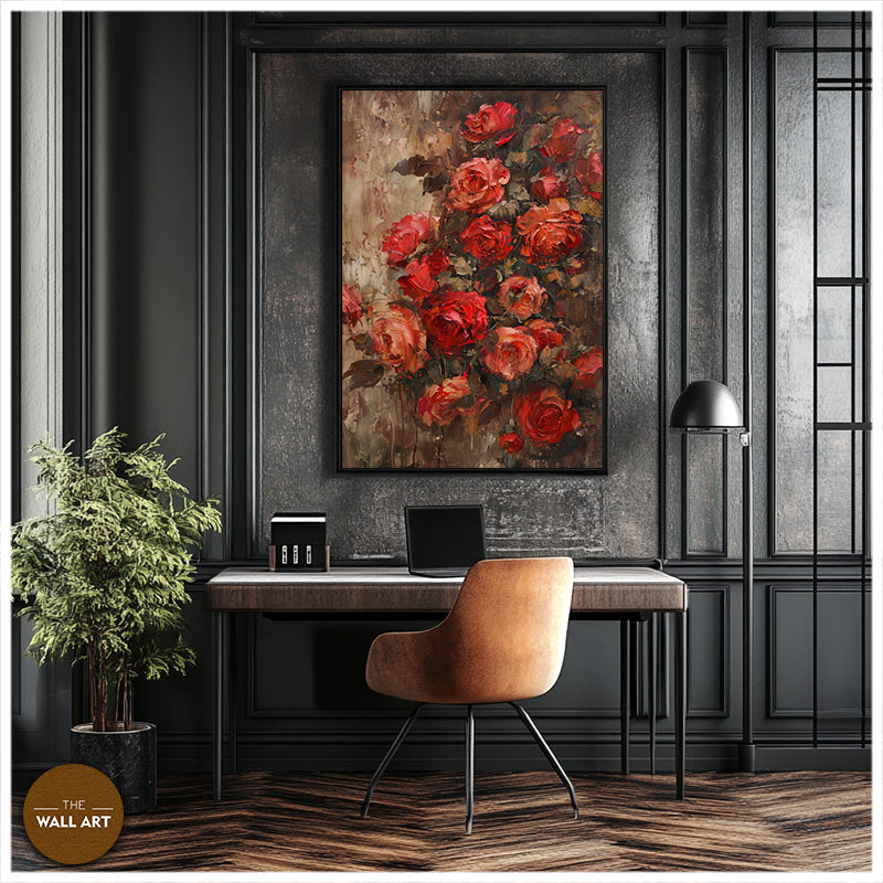 RED ROSE BUSH