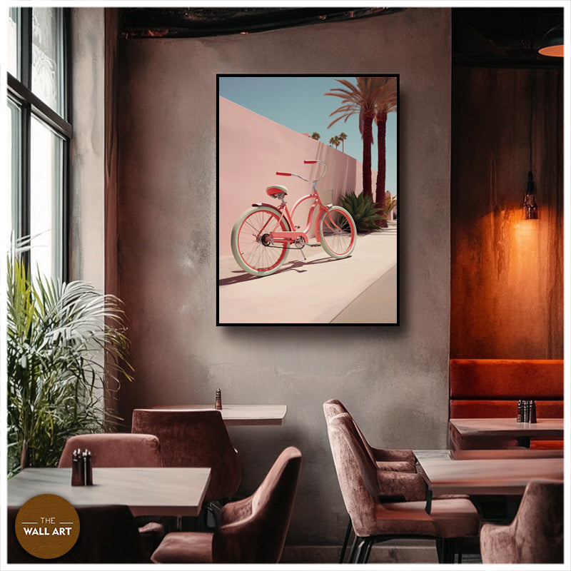 RETRO PINK BIKE