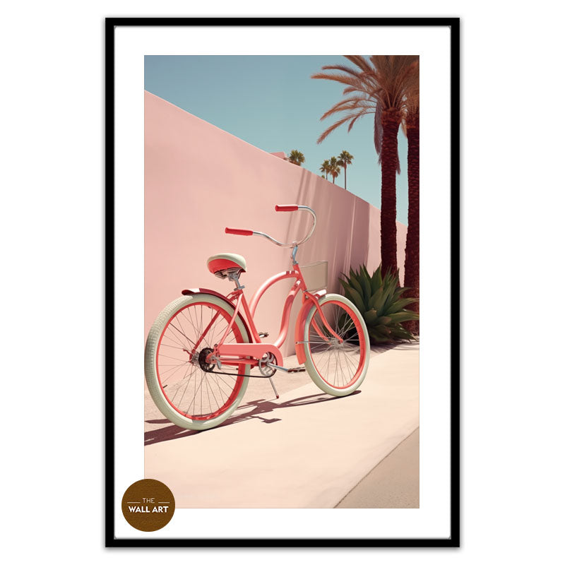 RETRO PINK BIKE