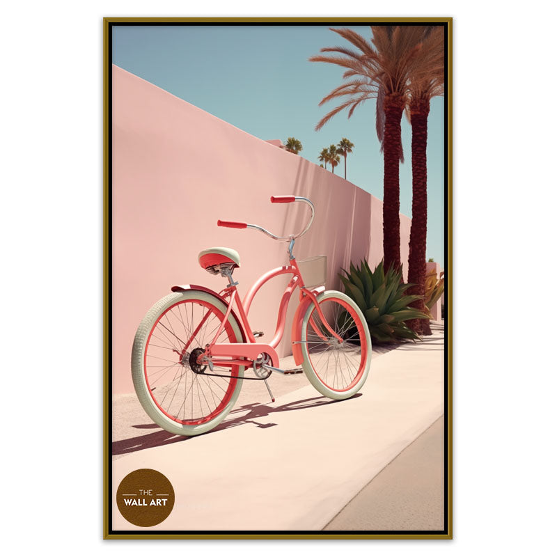 RETRO PINK BIKE