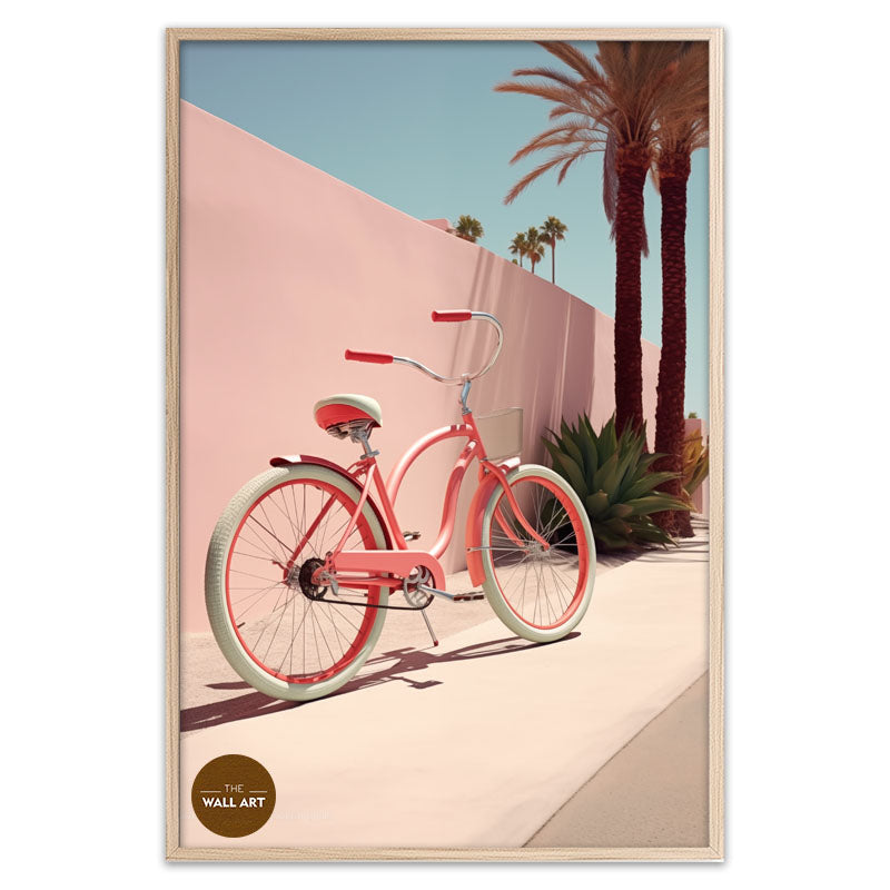 RETRO PINK BIKE