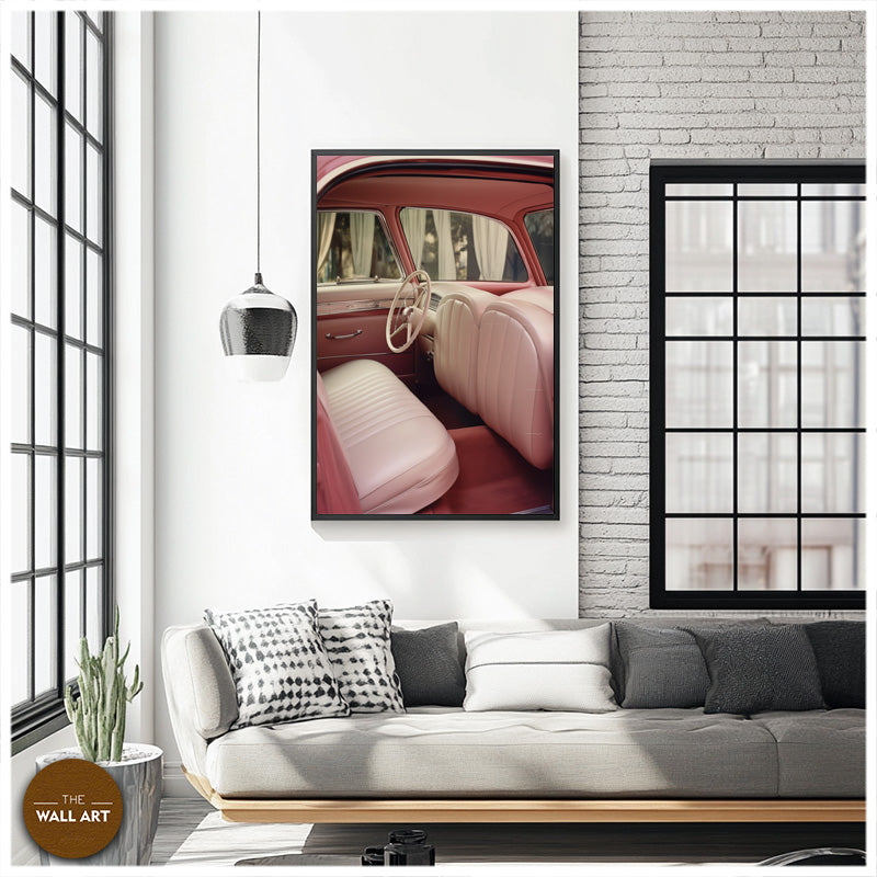 RETRO PINK CAR II