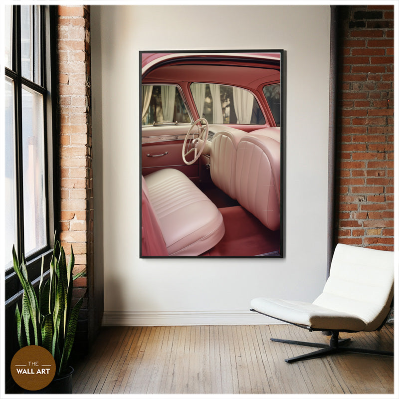 RETRO PINK CAR II