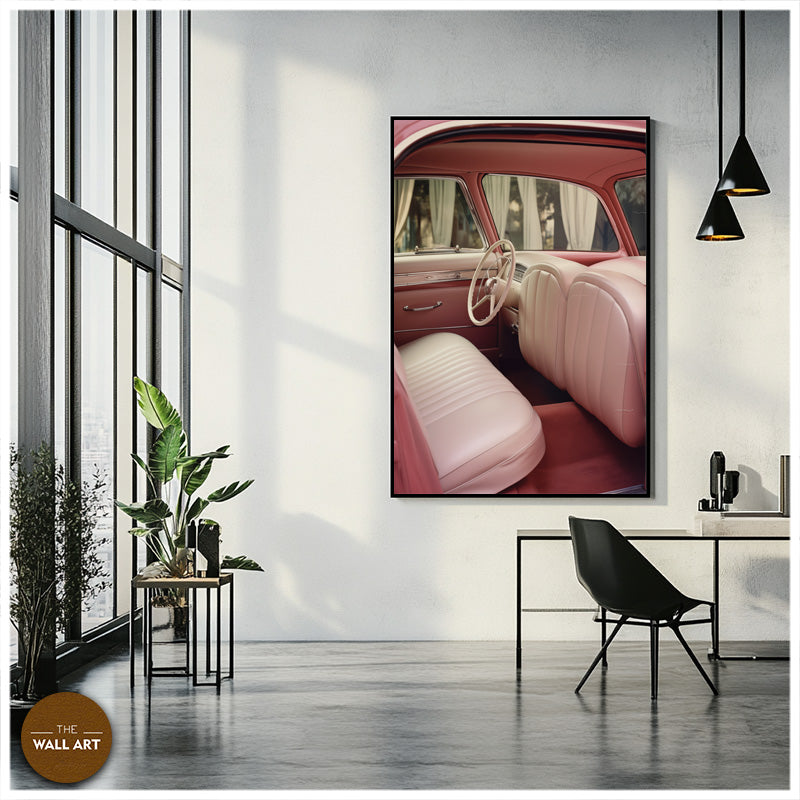 RETRO PINK CAR II