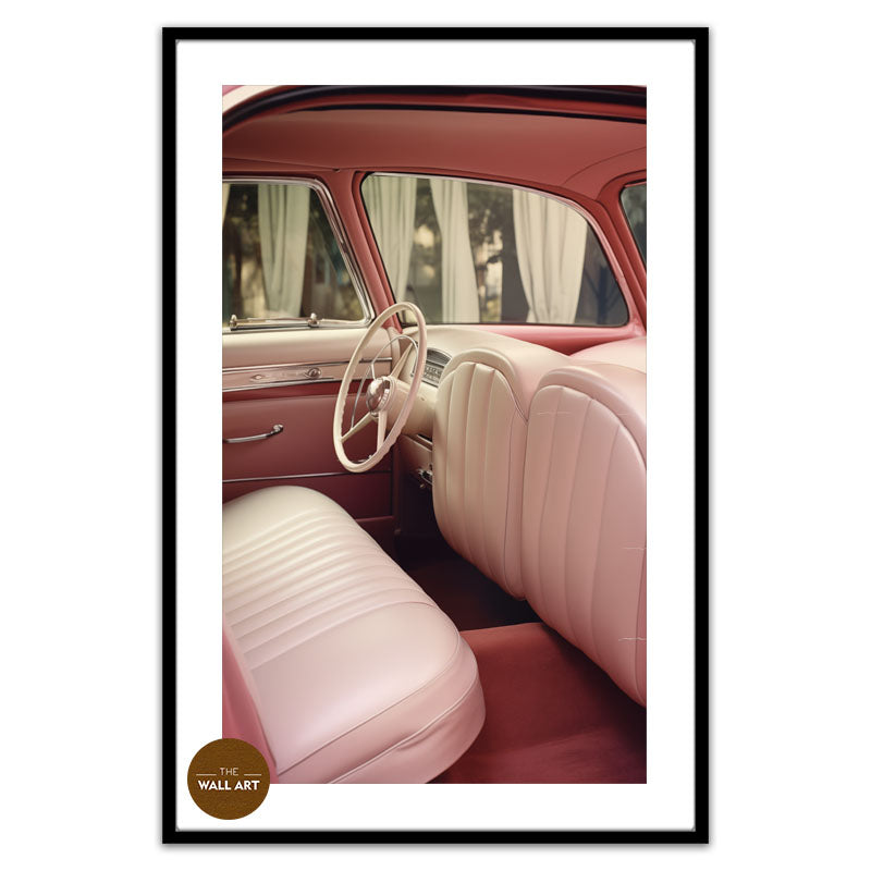 RETRO PINK CAR II