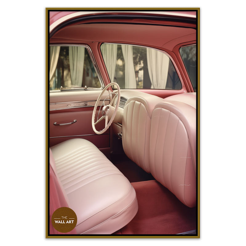 RETRO PINK CAR II