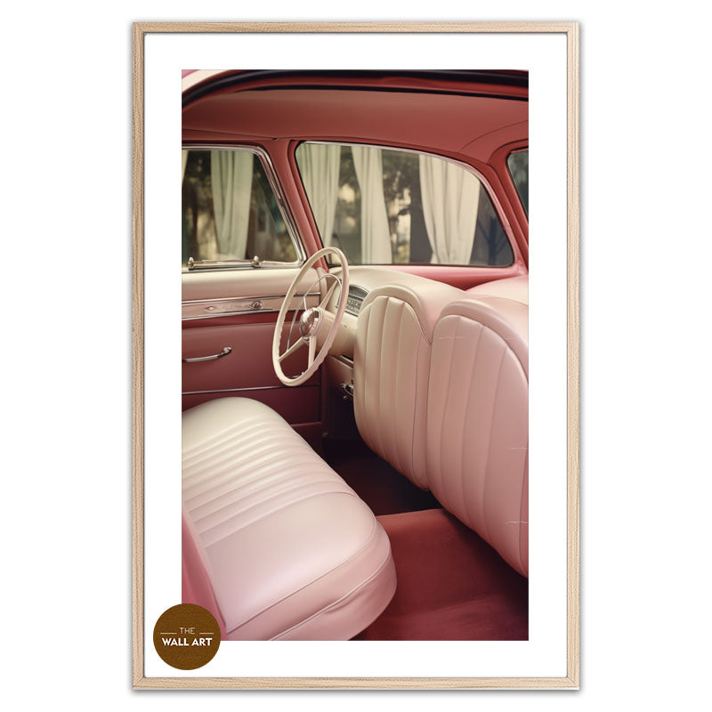 RETRO PINK CAR II